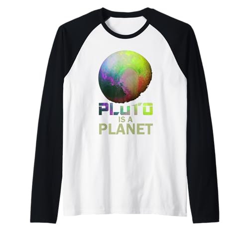 Pluto is A Planet Never Forget Funny Space Meme Men Women Raglan Pluto is A Planet Never Forget Funny Space Meme Men Women Raglan von Remember Pluto TShirt