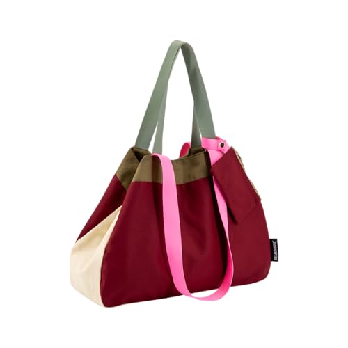 REMEMBER Canvas Tasche "Emma" - 100% Baumwolle - B 50 x T 16 x H 36 cm von Remember