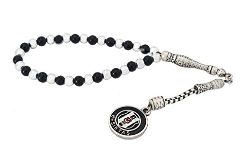 Remi Bijou Gebetskette - Tesbih 33 Perlen Besiktas BJK für Fußballfans schwarz Weiss Remi Bijou Gebetskette - Tesbih 33 Perlen Besiktas BJK für Fußballfans schwarz Weiss von Remi Bijou