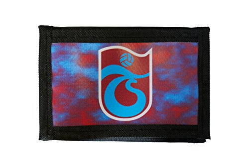 Geldbörse Trabzonspor TS für Herren - Unisex - Stoff, Portemonnaie, Börse, Brieftasche, 8,5 cm x 12,5 cm x 2 cm von Remi Bijou