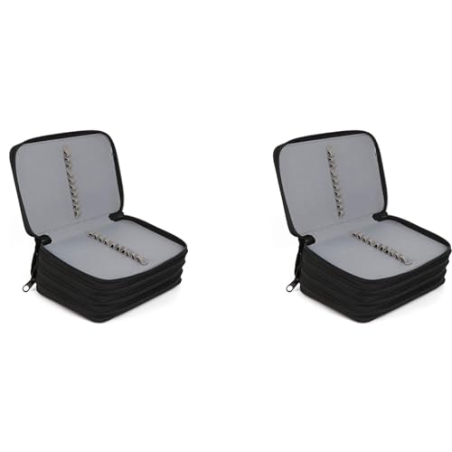 Remingtape 2X Federmäppchen Junge,72 Slots Federmappe Große Kapazität Studenten Stationäre Fall Farbige Bleistifte Halter,Langlebig von Remingtape