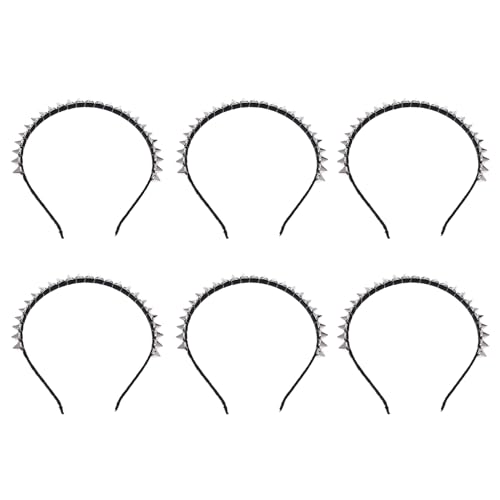 Remingtape 6X Silber Metallbolzen Niet Spitze Haar Stirnband von Remingtape