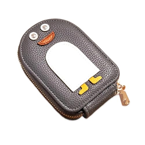 Remingtape Süßer Pinguin-PU-Kreditkartenhalter, Süße Pinguin-Geldbörse, Damen-Kreditkartenhalter mit 11 Kartenfächern, Einfach zu Bedienen, Hohe Qualität von Remingtape