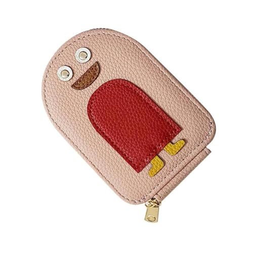 Remingtape Süßer Pinguin-PU-Kreditkartenhalter, Süße Pinguin-Geldbörse, Damen-Kreditkartenhalter mit 11 Kartenfächern, Rosa, Langlebig von Remingtape