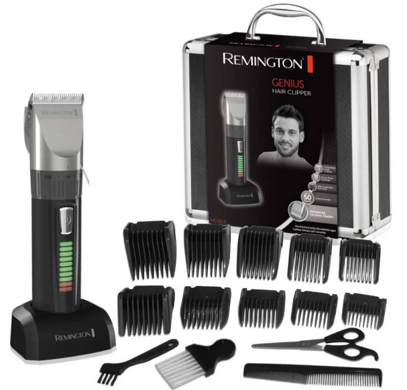 Remington Haarschneider HC5810 Genius mit Koffer Schere von Remington