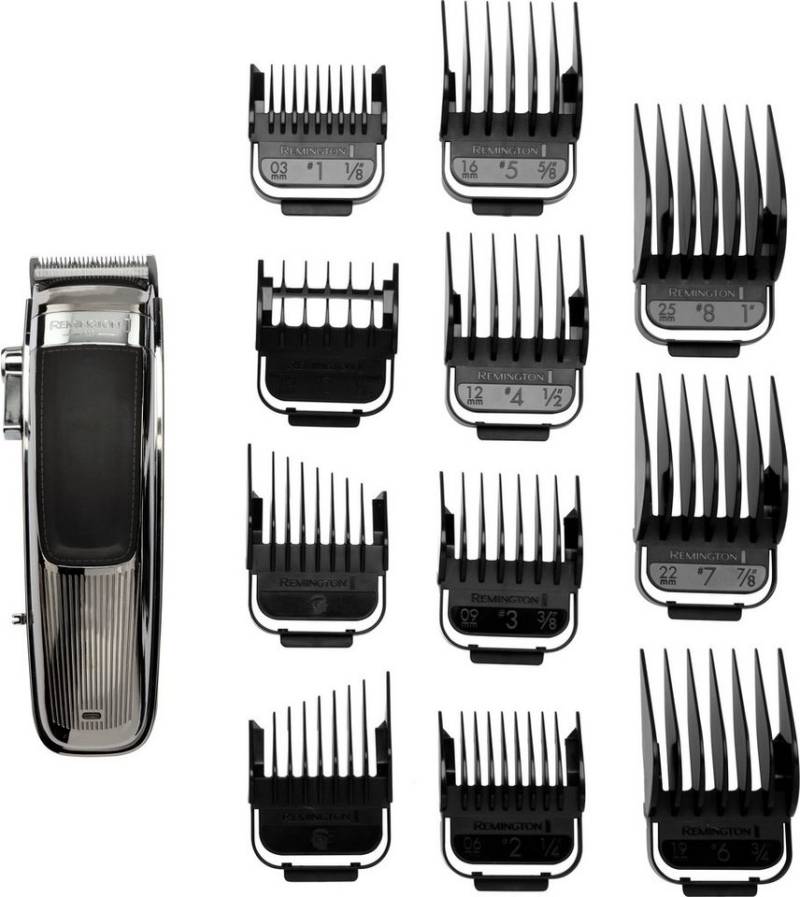 Remington Haarschneider Heritage, (HC9100) -, für Herren - 11 Kammaufsätze, Netz-/Akkubetrieb - 60 Min. von Remington