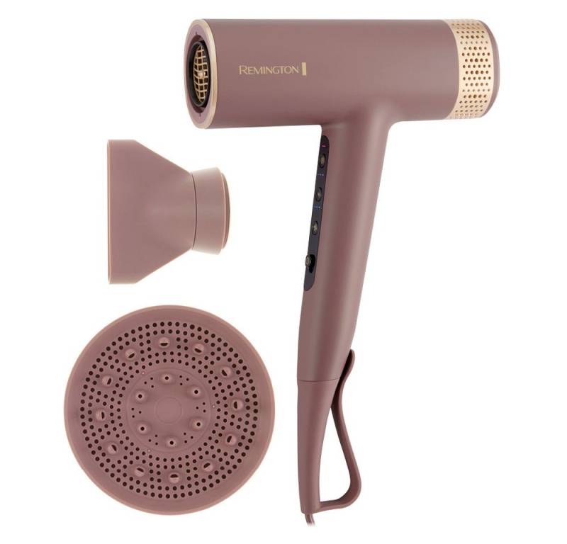 Remington Haartrockner AIRviveDigital Haartrockner (EC8930), 1600 W, Digital Motor, Ionic Air, Anti-Frizz, 12 Heiz-&Geschwindigkeitsstufen von Remington