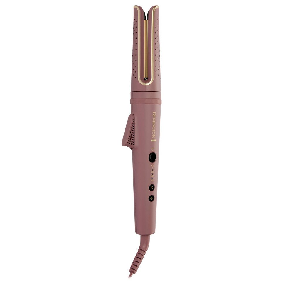 Remington Lockenstab AIRviveRotierender Lockenstab (CI8930), Keramik-Beschichtung, rotierend, Ionic Air, Anti-Frizz-Mikrowirkstoffe, 160-210° von Remington