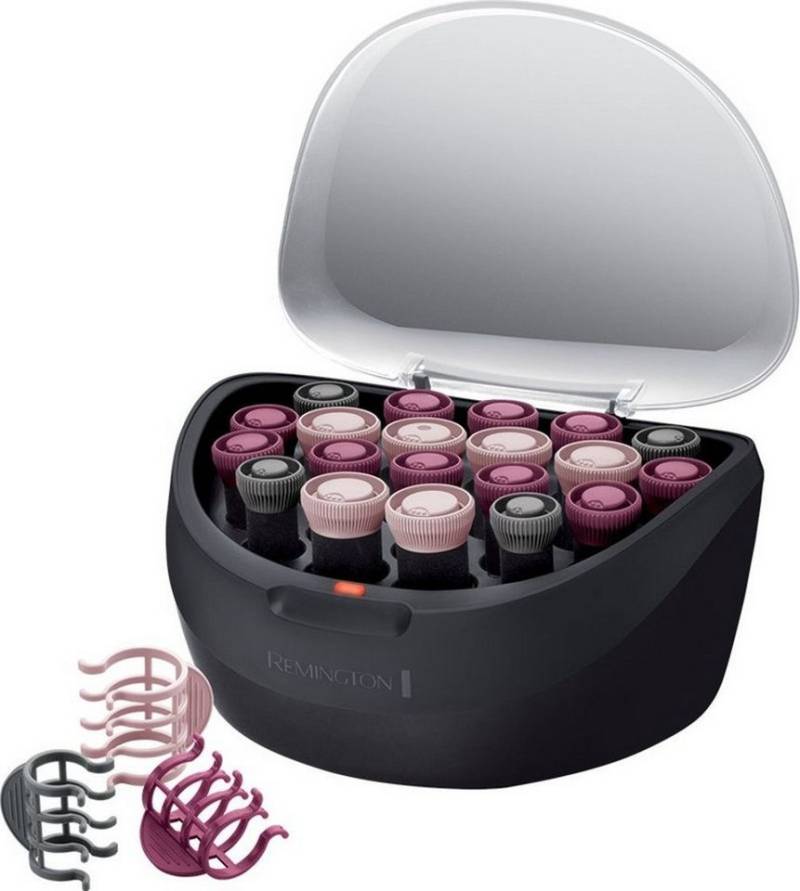 Remington Lockenwickler H5600 20 aufheizbare beflockte Wickler Ionen-Technologie von Remington