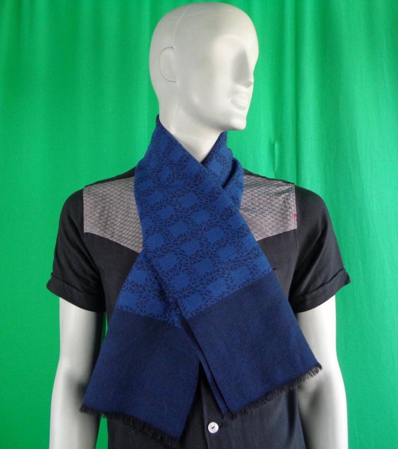 Vintage 1950Er Jahre Marineblauer Opernschal Wendeschal Mid Century Currie von ReminiscingVintage