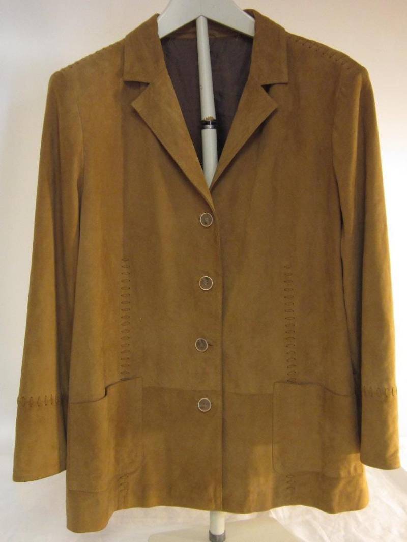 Ziegenvelourjacke, Creation Atelier Gs Grösse 52 von RemiseVonKoppenhagen