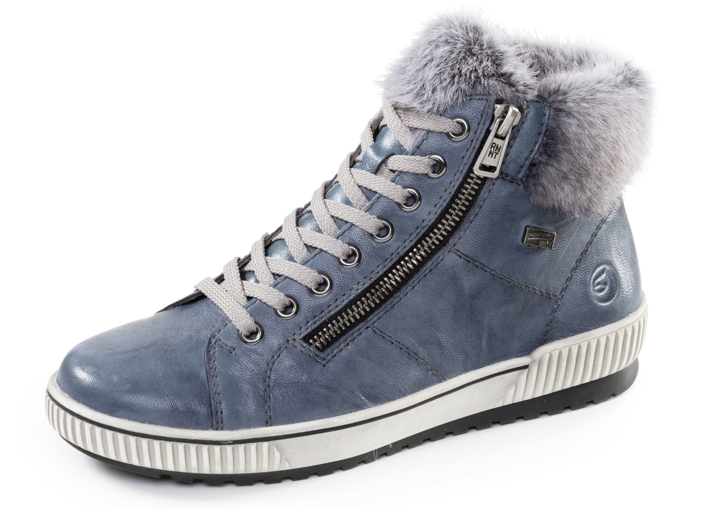 Remonte, gefütterte Damen-Boots, Winterschuhe, Weite G, mit herausnehmbarem Fußbett, Jeans, Größe 41 von Remonte