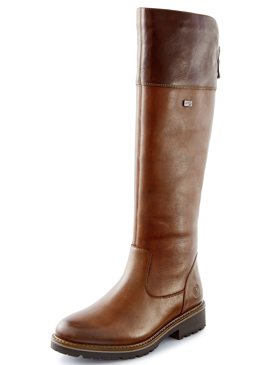 Remonte, gefütterte Damen-Stiefel, Winterschuhe, Weite G, mit Reißverschluss, Marone-Mokka, Größe 40 von Remonte