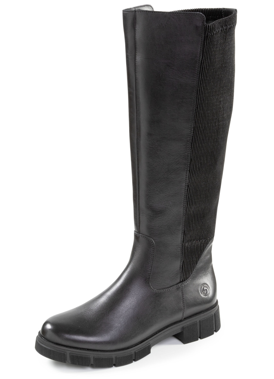 Remonte, klassische Damen-Stiefel, Winterschuhe, Weite G, mit Reißverschluss, Schwarz, Größe 36 von Remonte