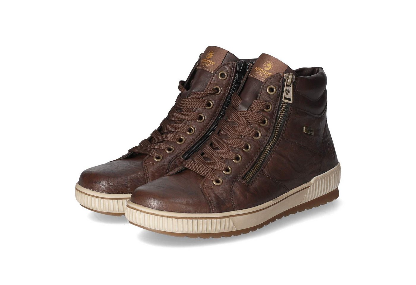 Remonte Remonte D0772-25 Damen Glattleder braun Winterstiefel von Remonte