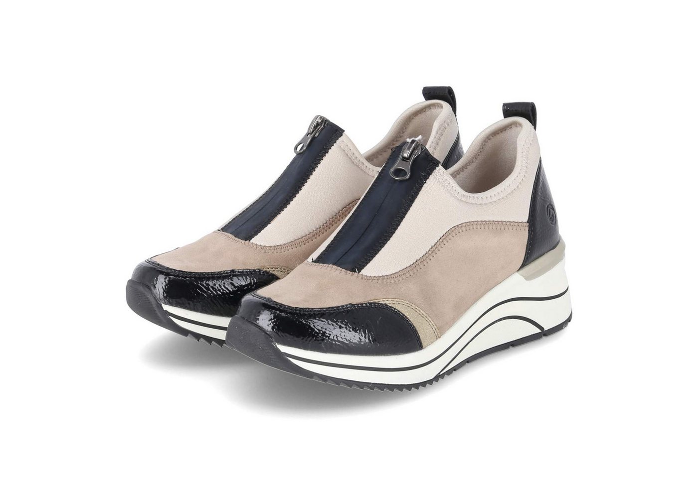 Remonte Remonte D0T08-60 Damen Textil & Synthetik beige Slipper von Remonte