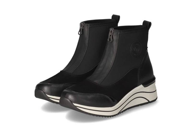 Remonte Remonte D0T78-02 Damen Textil & Synthetik schwarz Schlupfstiefel von Remonte
