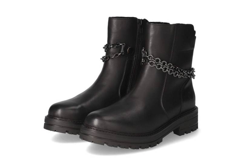 Remonte Remonte D2285-00 Damen Glattleder schwarz Schlupfstiefel von Remonte