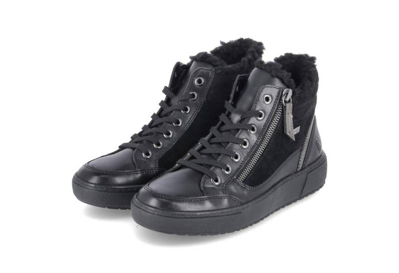 Remonte Remonte D2T72-03 Damen Leder & Textil schwarz Winterstiefel von Remonte