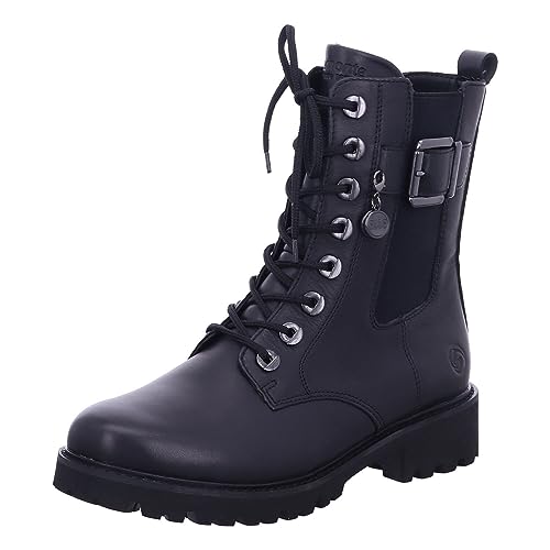 Remonte Damen D8668 Stiefelette, Schwarz, 43 EU von Remonte