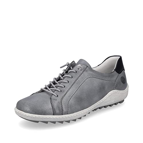 Remonte Damen Bequemschuhe R1434, Frauen Schnürschuhe,lose Einlage,Schnuerschuhe,Schnuerer,straßenschuhe,Strassenschuhe,lace-up,blau,37 EU / 4 UK von Remonte