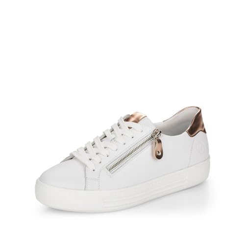 Remonte Damen D0903 Sneaker, Weiss Kombi (81), 41 EU von Remonte