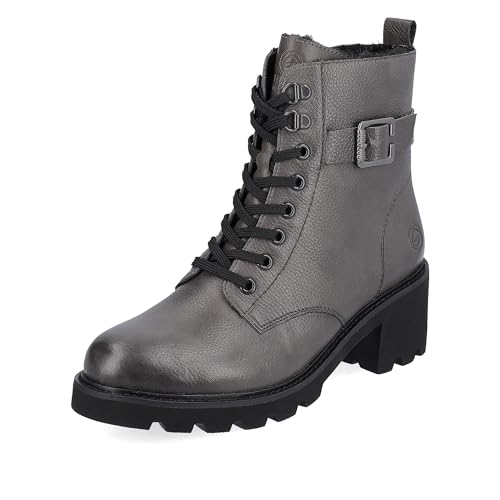 Remonte Damen D0A74 Stiefelette, Schiefer/Fumo/Schwarz / 45, 37 EU von Remonte