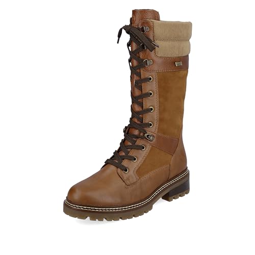 Remonte Damen D0B76 Halblange Stiefel, Amaretto/Noisette/Amaretto/Lehm / 24, 41 EU von Remonte