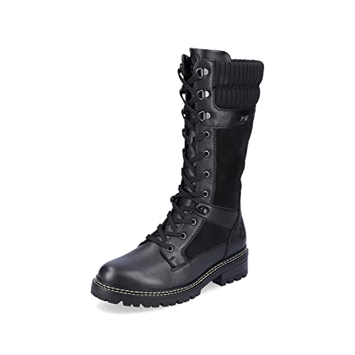 Remonte Damen D0B76 Halblange Stiefel, Schwarz/Schwarz/Schwarz/Schwarz / 01, 36 EU von Remonte