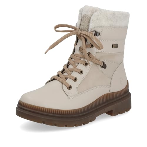 Remonte Damen D0C77 Schneestiefel, Muschel/Ginger/Lehm/Sand / 60, 43 EU von Remonte