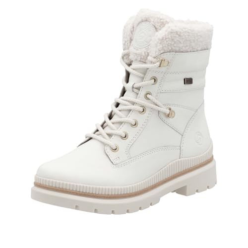Remonte Damen D0C77 Stiefelette, Weiss, 37 EU von Remonte