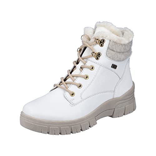 Remonte Damen D0E71 Schneestiefel, Weiss/Sand/Offwhite/Bianco / 80, 36 EU von Remonte