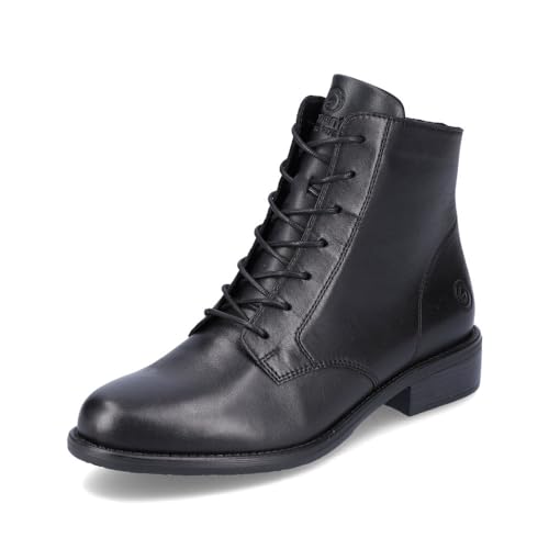 Remonte Damen D0F73 Stiefelette, schwarz/schwarz / 01, 40 EU von Remonte