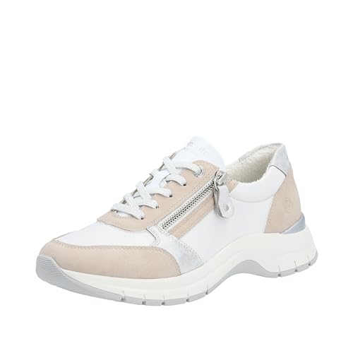 Remonte Damen D0G09 Sneaker, Rose/Weiss/Ice/Weiss / 81, 36 EU Weit von Remonte