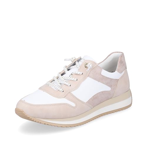 Remonte Damen D0H00 Sneaker, Rose/Weiss/Rosegold/Weiss / 31, 38 EU von Remonte