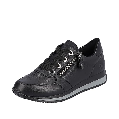 Remonte Damen D0H11 Sneaker, Schwarz/Schwarz/Black / 01, 39 EU von Remonte