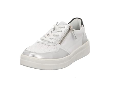 Remonte Damen D0J05 Sneaker Low, Weiss 80, 43 EU von Remonte