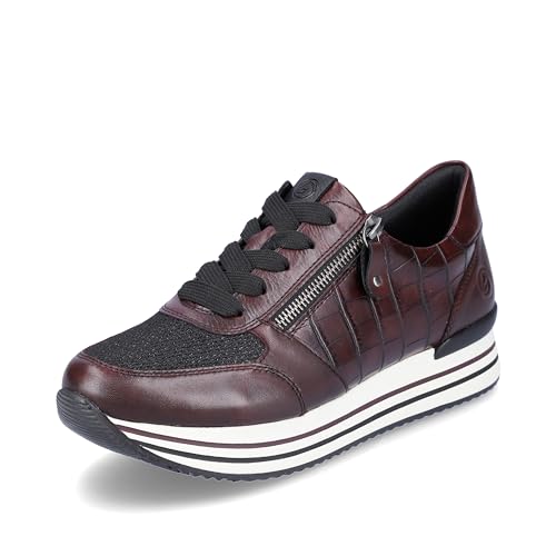 Remonte Damen D1300 Sneaker, Cerise, 37 EU von Remonte