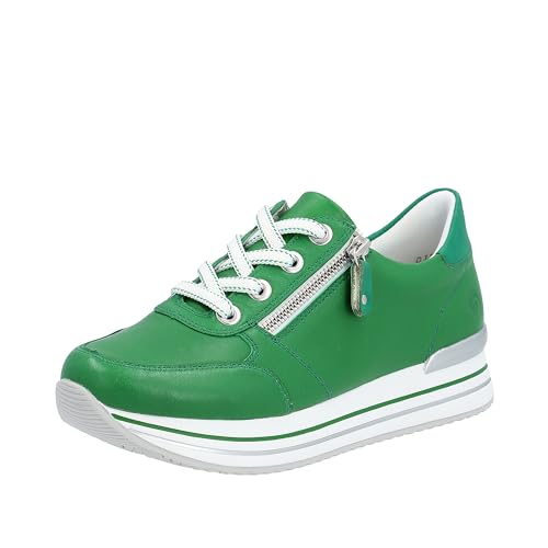 Remonte Damen D1302 Sneaker, Applegreen/Smaragd/Applegreen / 52, 38 EU von Remonte