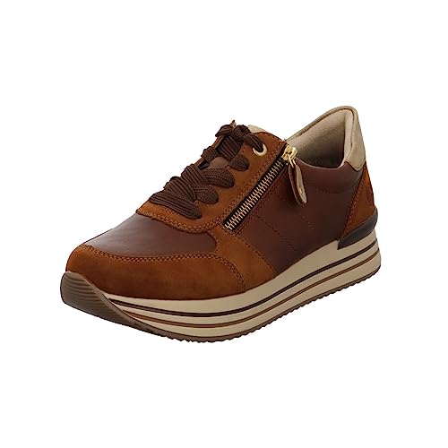 Remonte Damen D1316 Sneaker, REH/Chestnut/Ginger-Gold / 24, 39 EU von Remonte