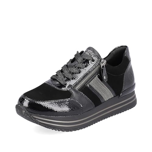 Remonte Damen D1321 Sneaker, Black/Schwarz/Schwarz/Schwarz/Schwarz / 01, 40 EU von Remonte