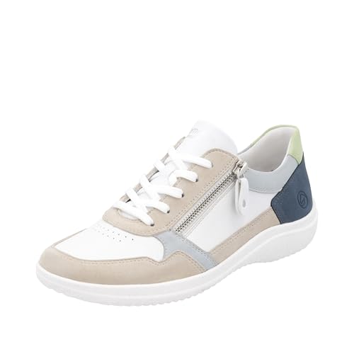 Remonte Damen D1E06 Schnürschuhe, Weiss 81, 38 EU von Remonte