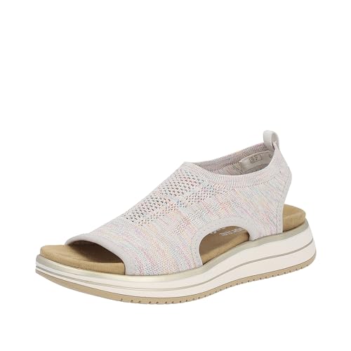 Remonte Damen D1J52 Sandale, Lilac-Multi / 90, 41 EU von Remonte