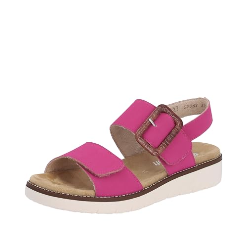 Remonte Damen D2067 Sandale, Fuchsia / 31, 36 EU von Remonte