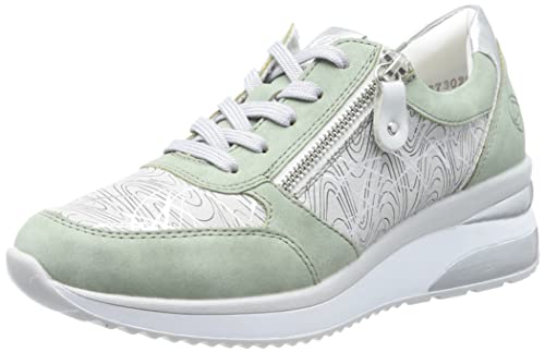 Remonte Damen D2400 Sneaker, Peppermint/Vapor/grau-Silber/Silver / 52, 40 EU von Remonte