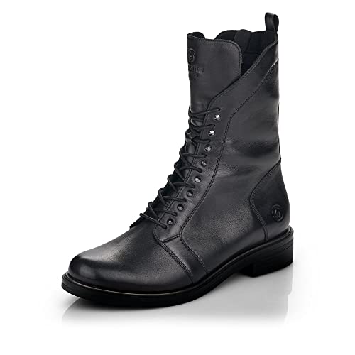 Remonte Damen D8380 Mode-Stiefel, schwarz/schwarz / 01, 36 EU von Remonte