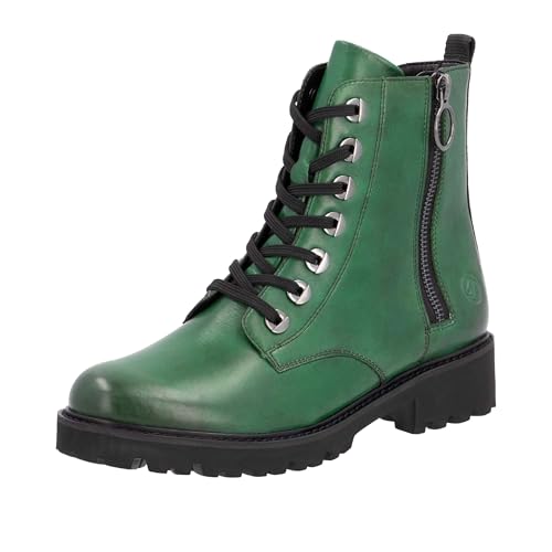 Remonte Damen D8671 Stiefeletten, Grün, 36 EU von Remonte