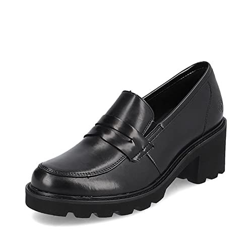 Remonte Damen Klassische Pumps D0A00, Frauen Absatzschuhe,lose Einlage,Ausgehschuhe,Abendschuhe,Court,Shoes,stöckelschuhe,high,schwarz,38 EU / 5 UK von Remonte