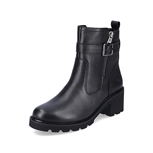 Remonte Damen D0A71 Stiefelette, Schwarz, 38 EU von Remonte