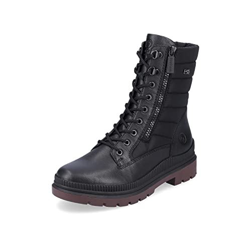 Remonte Damen Klassische Stiefeletten D0C76, Frauen Stiefeletten,lose Einlage,booties,halbstiefel,kurzstiefel,uebergangsschuhe,schwarz,38 EU / 5 UK von Remonte